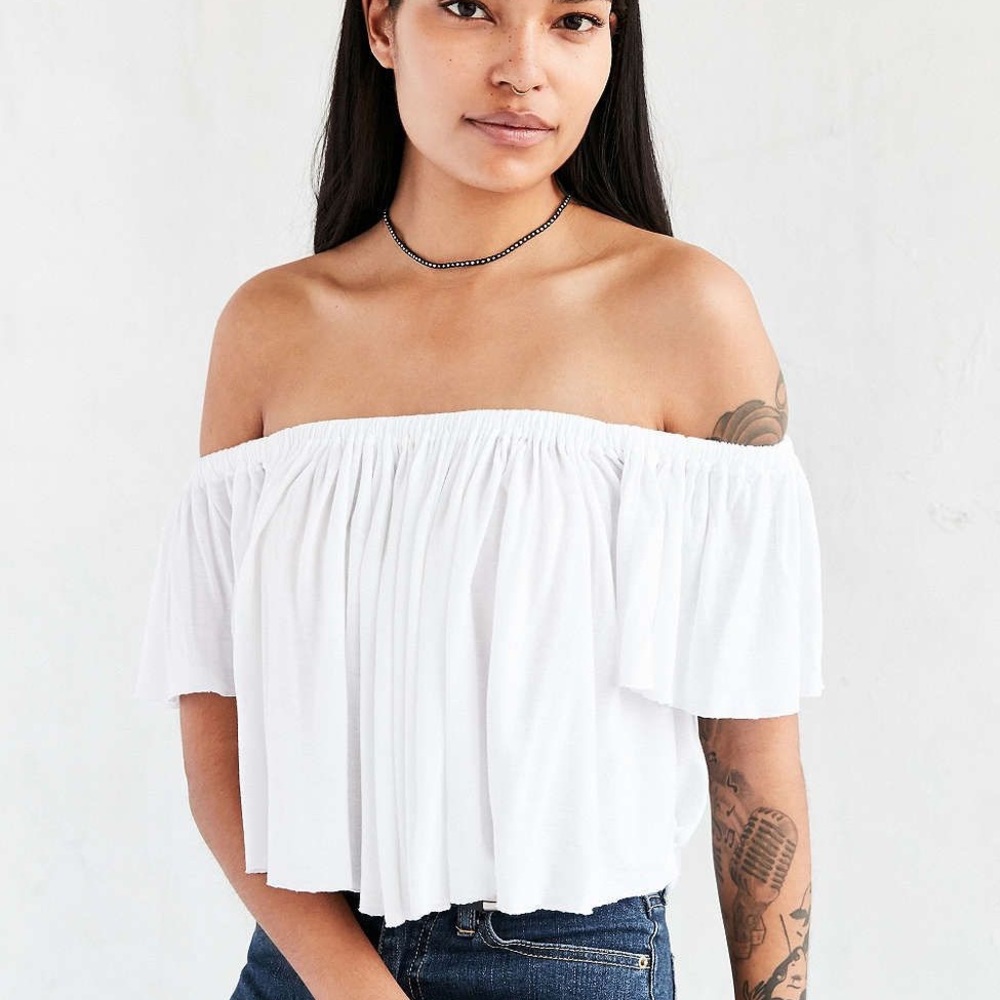 UO off the shoulder tee